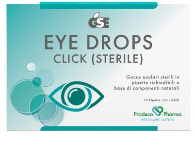 GSE EYE DROPS CLICK GOCCE OCULARI 10 PIPETTE 0,5 ML