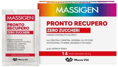 MASSIGEN PRONTO RECUPERO ZERO ZUCCHERI 14 BUSTINE